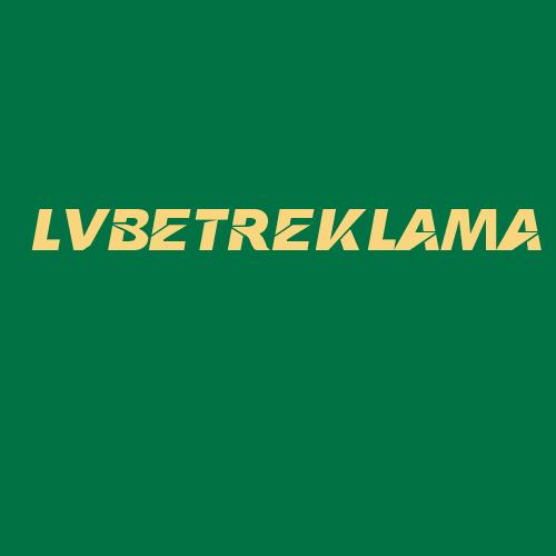 Logo da LVBETREKLAMA